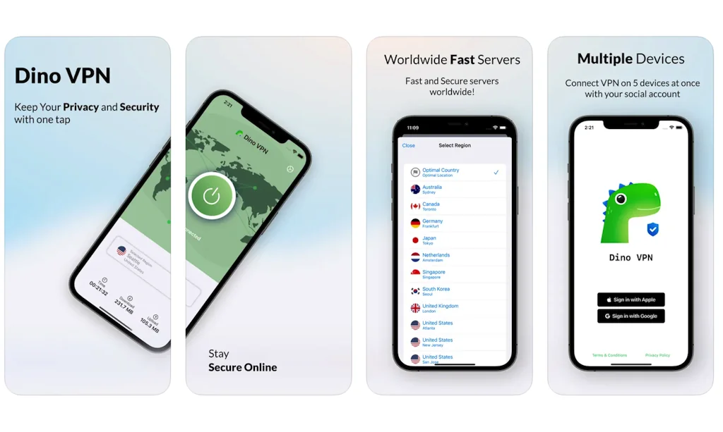 Dino VPN screenshot 2 of 3
