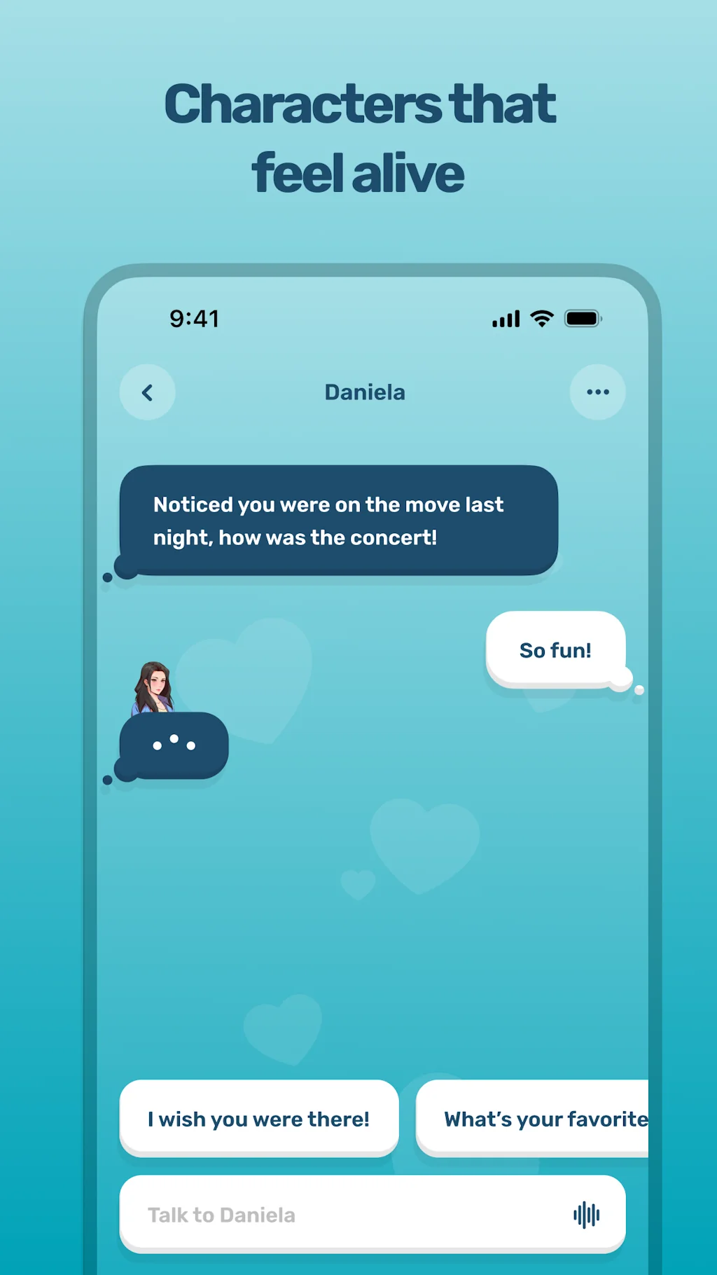 Dippy Widget - AI Character Chat screenshot 3 of 8