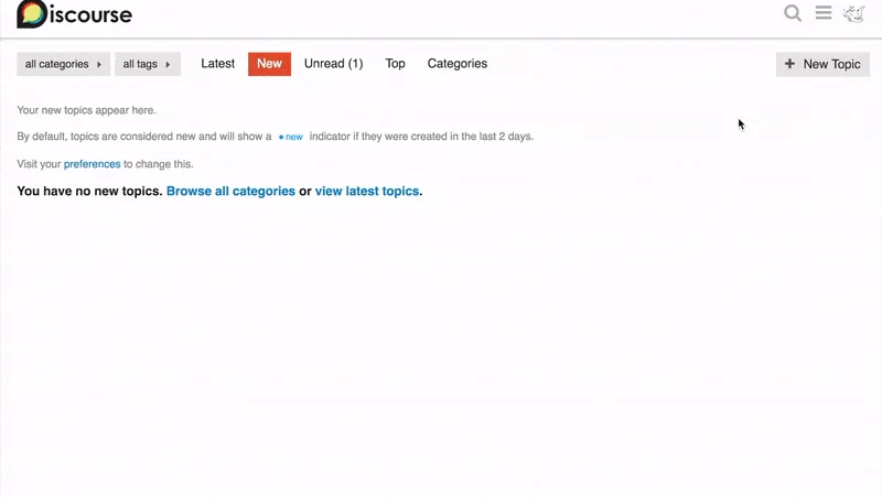 Discourse screenshot 1 of 6