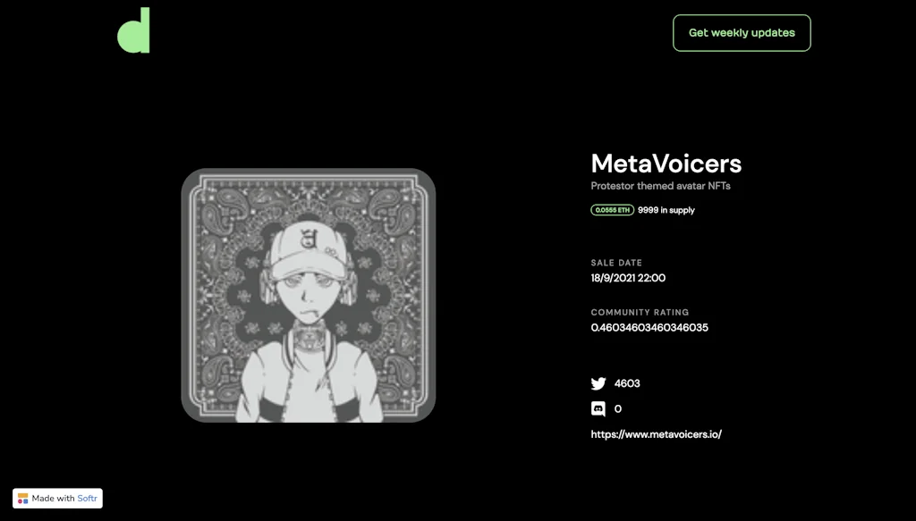 DiscoverNFT screenshot 2 of 2