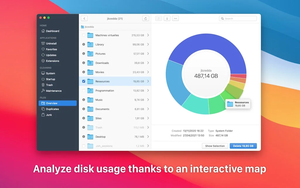 Displays screenshot 5 of 9