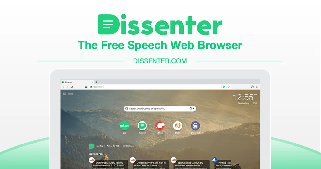Dissenter Browser screenshot 1 of 2