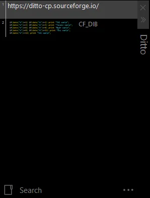 Ditto clipboard manager screenshot 1 of 3