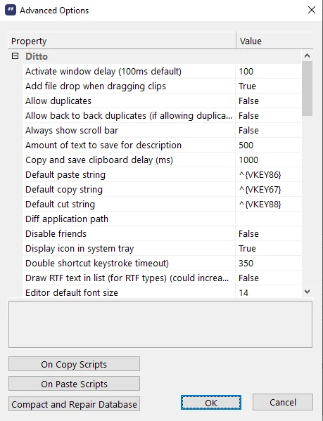 Ditto clipboard manager screenshot 2 of 3