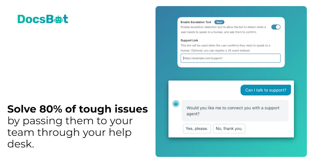 DocsBot AI screenshot 2 of 6