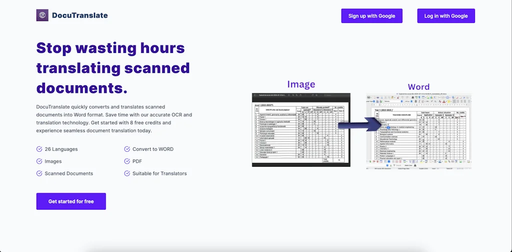 DocuTranslate screenshot 1 of 2
