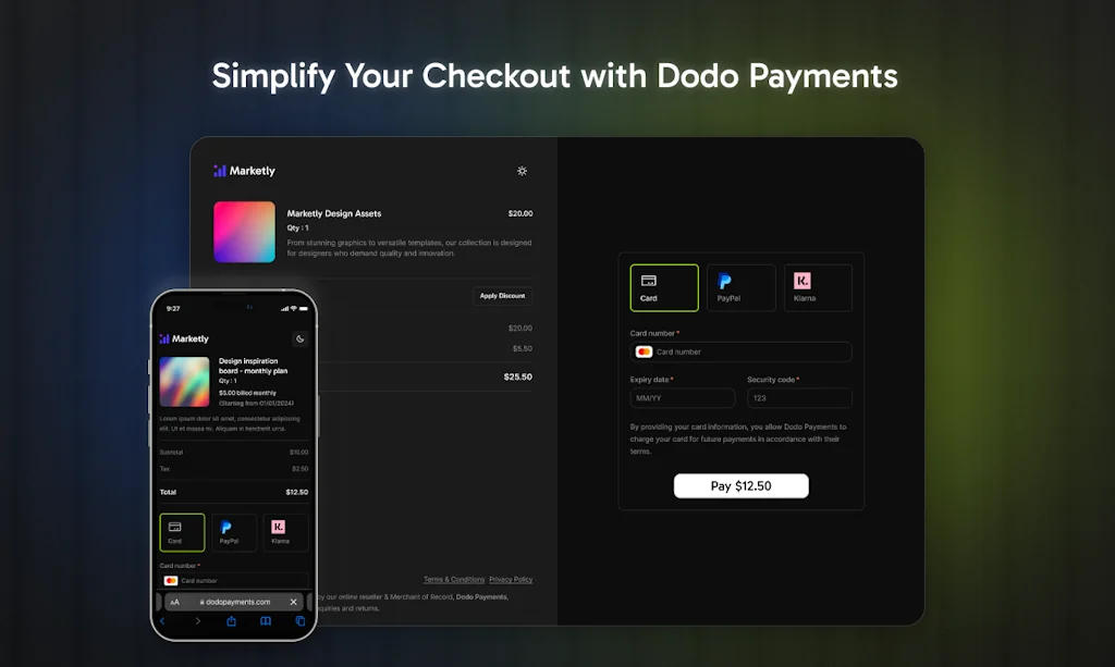 Dodo Payments screenshot 2 of 3