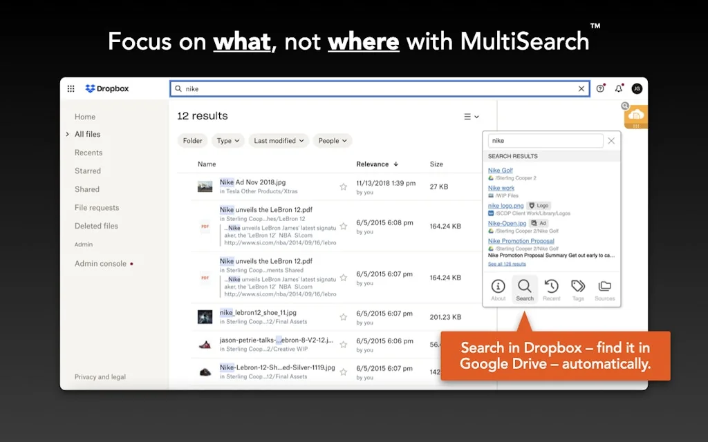 Dokkio Sidebar screenshot 3 of 6
