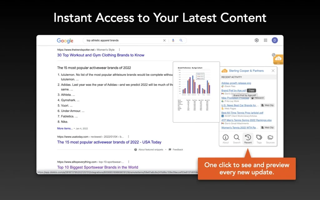 Dokkio Sidebar screenshot 5 of 6