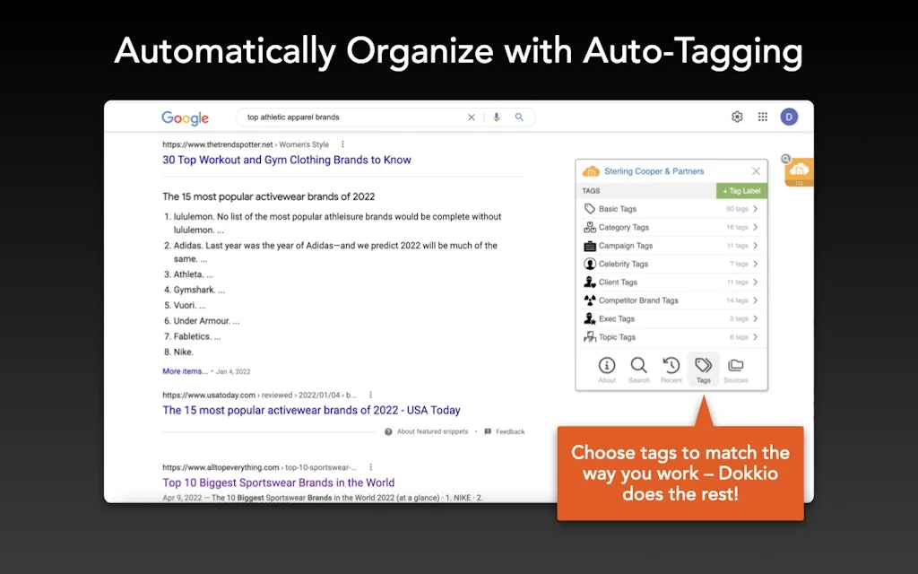 Dokkio Sidebar screenshot 6 of 6