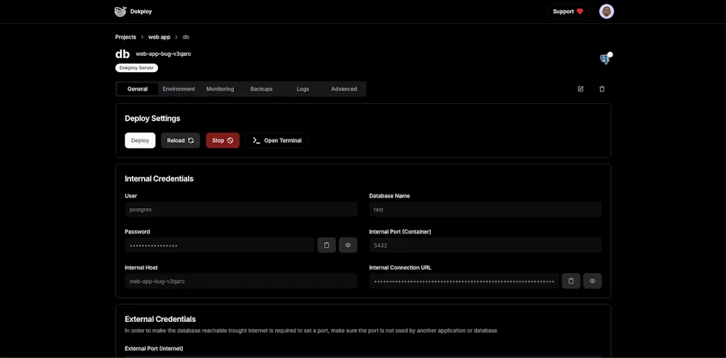 Dokploy screenshot 5 of 9