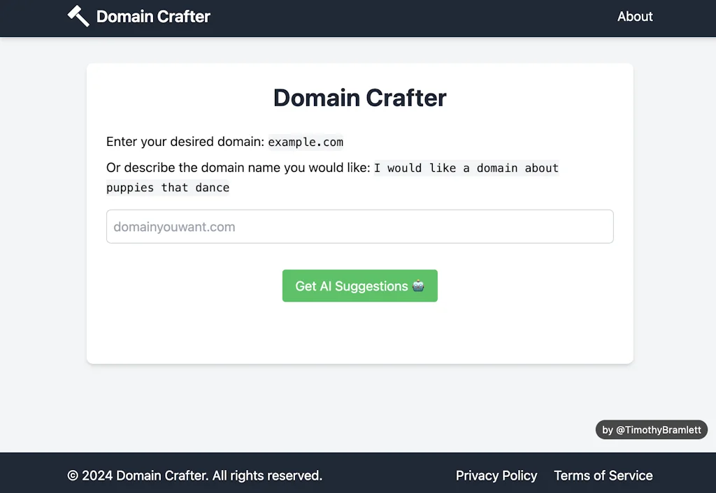 Domain Crafter screenshot 3 of 3