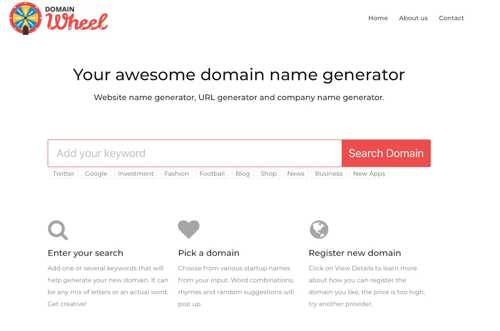DomainWheel screenshot 2 of 2
