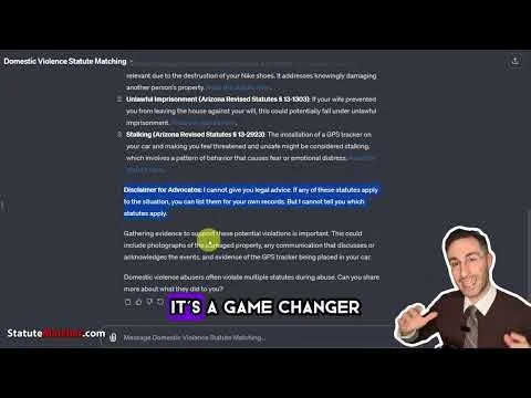 Domestic Violence Statute Matcher screenshot 11 of 11