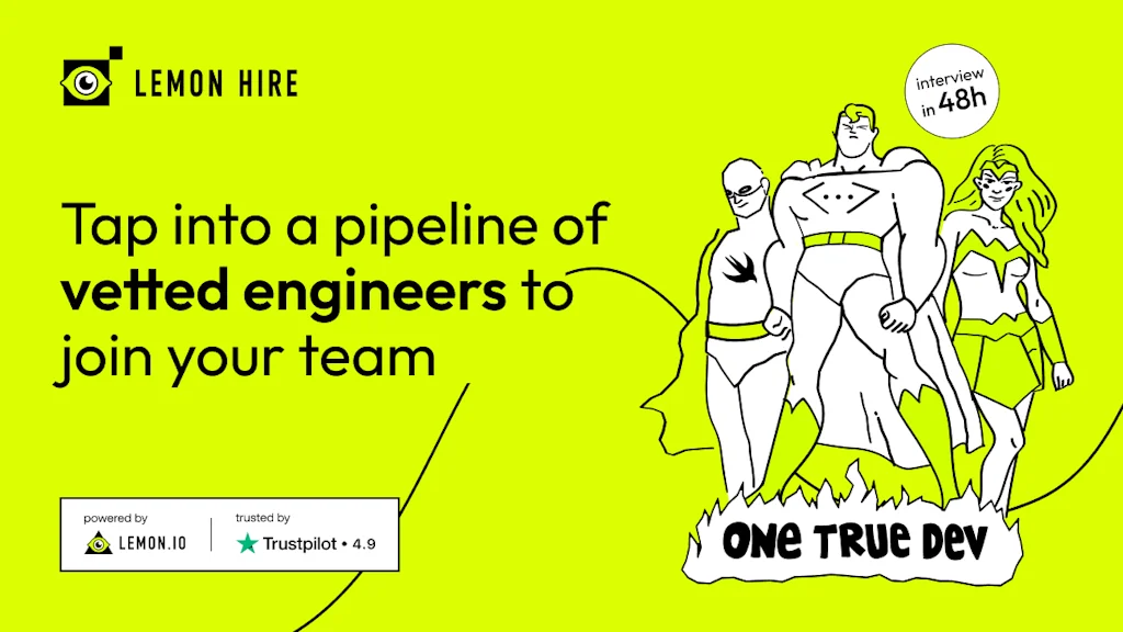 Don’t Panic by Lemon.io screenshot 1 of 5