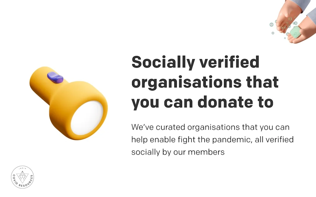 Donate to India's Covid Relief screenshot 3 of 5