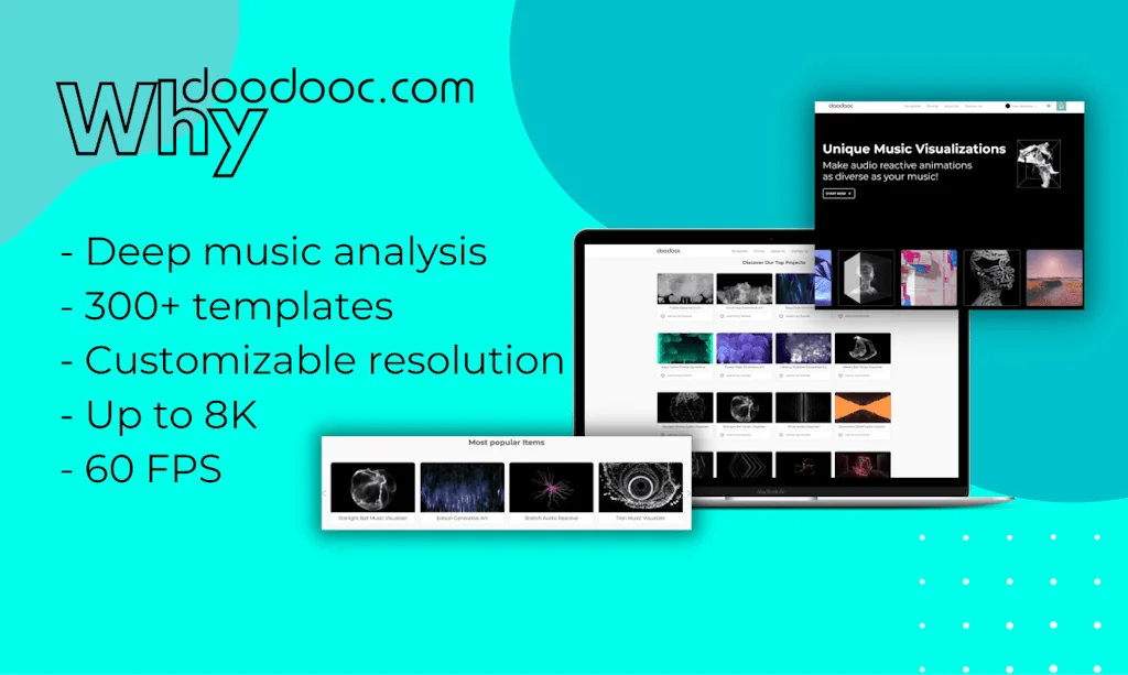 doodooc Music Visualizer screenshot 2 of 6