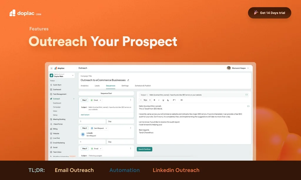 Doplac CRM screenshot 3 of 9