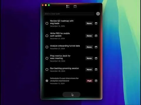 Draft - AI powered To-do List screenshot 5 of 5