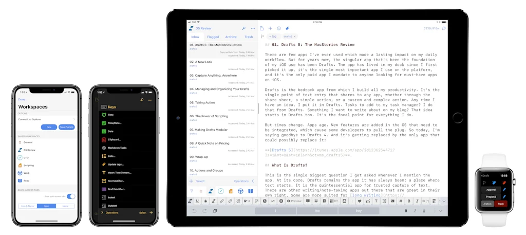 Drafts screenshot 1 of 3