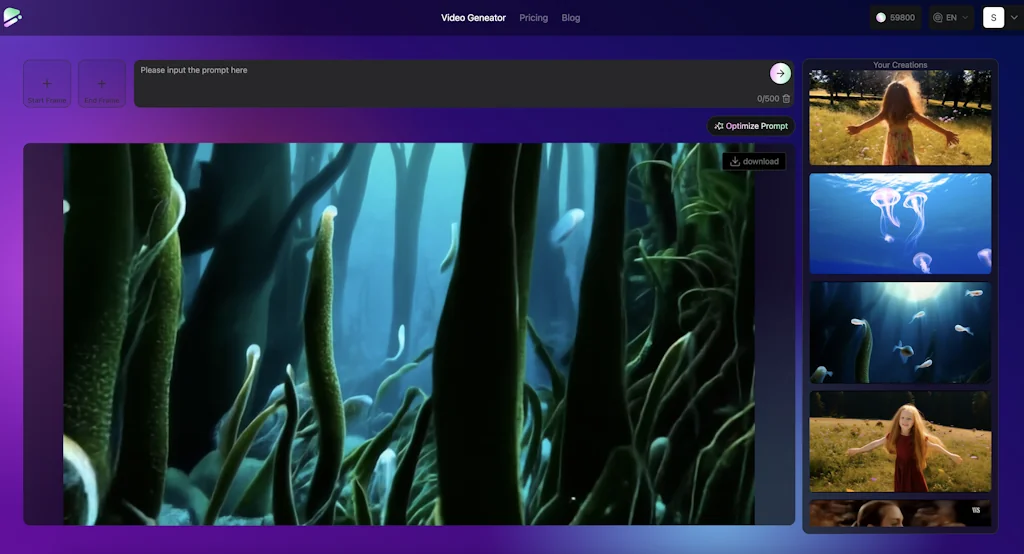 Dream Machine AI Online screenshot 4 of 5