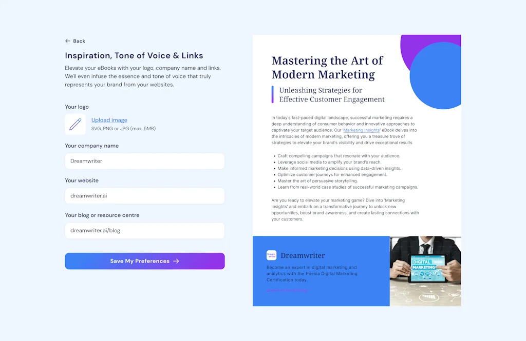 Dreamwriter screenshot 2 of 3