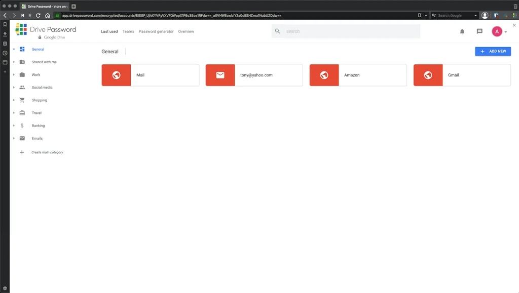Drive Password screenshot 17 of 20