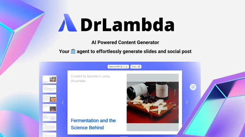 DrLambda-Social screenshot 1 of 4