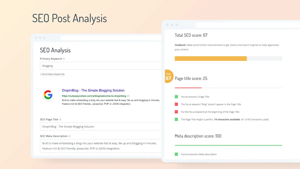 DropInBlog for Shopify screenshot 4 of 9