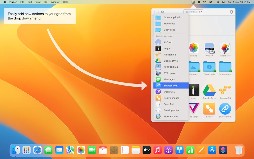 Dropzone 4 screenshot 2 of 3
