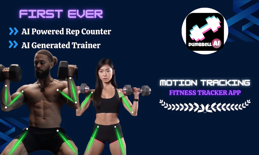 Dumbbell AI: Motion Tracking Fitness App screenshot 3 of 9