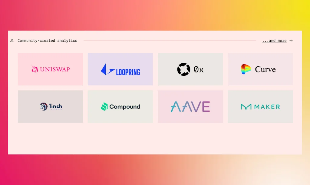 Dune Analytics screenshot 4 of 4