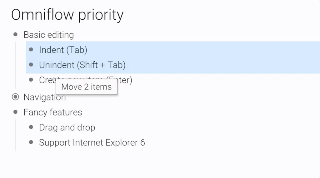 Dynalist screenshot 4 of 4