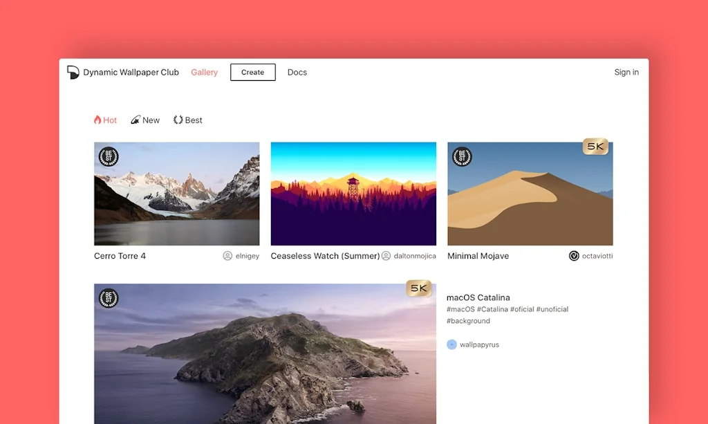 Dynamic Wallpaper Club  screenshot 2 of 4