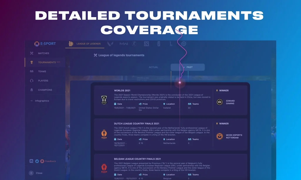 E-SportStats screenshot 6 of 6