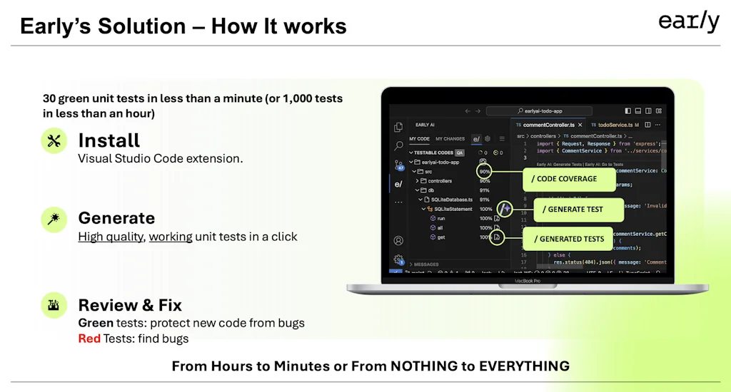 EarlyAI screenshot 1 of 2