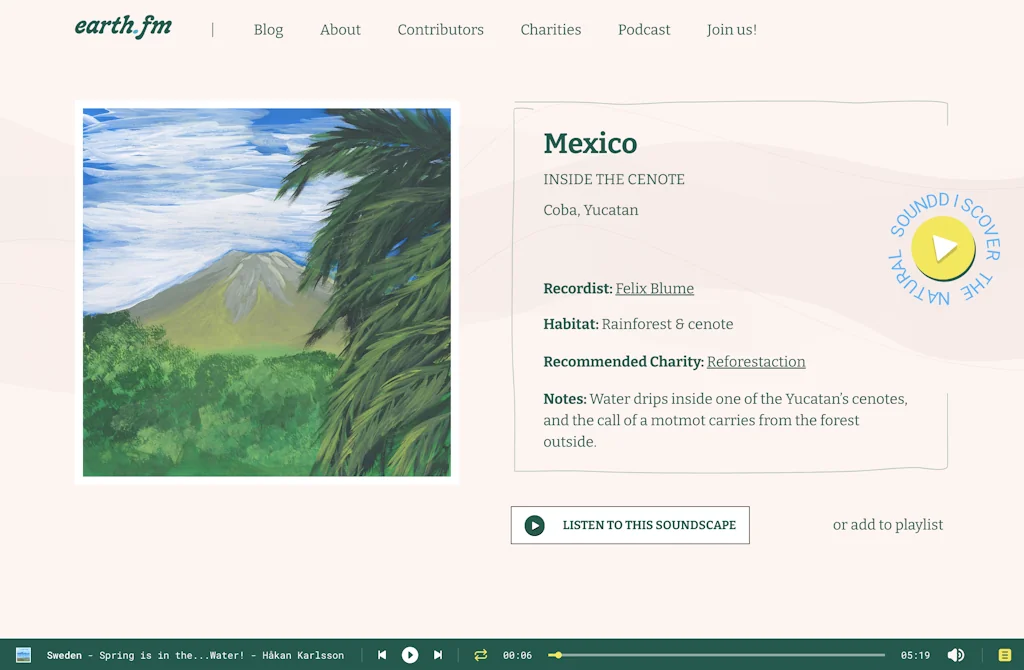 Earth.fm screenshot 2 of 5