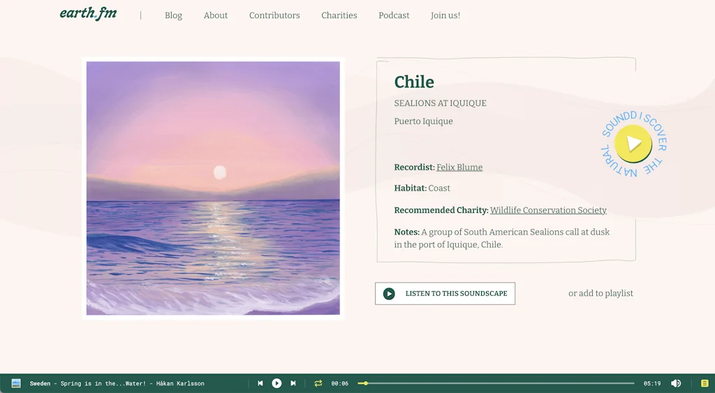 Earth.fm screenshot 4 of 5