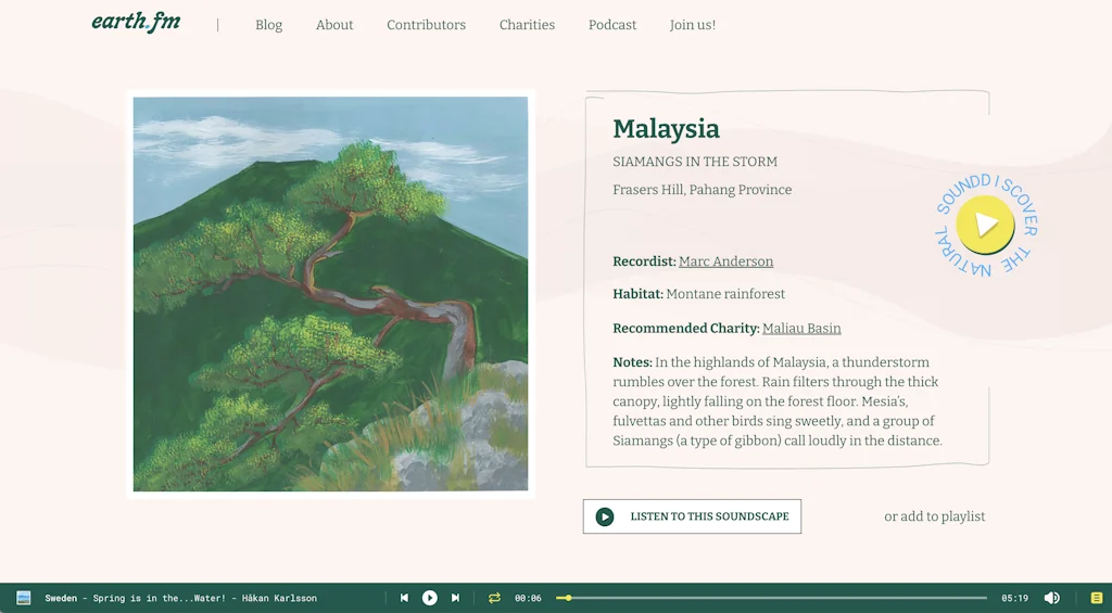 Earth.fm screenshot 5 of 5