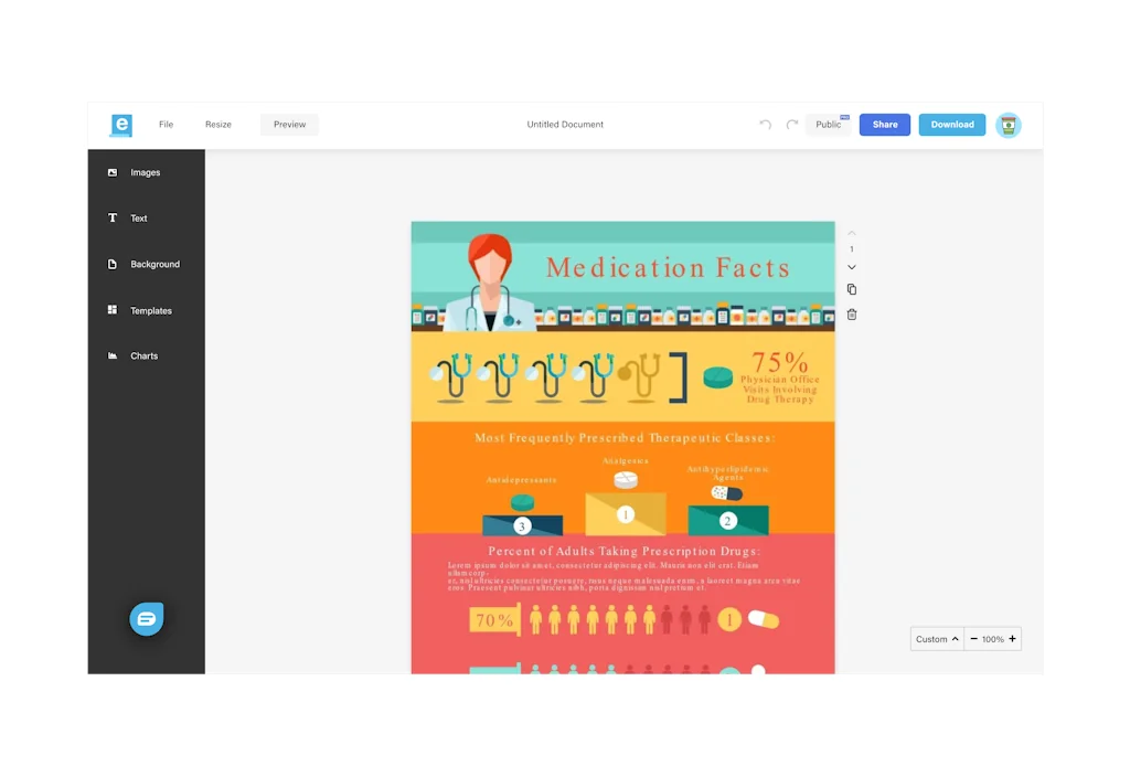 Easel.ly screenshot 4 of 4