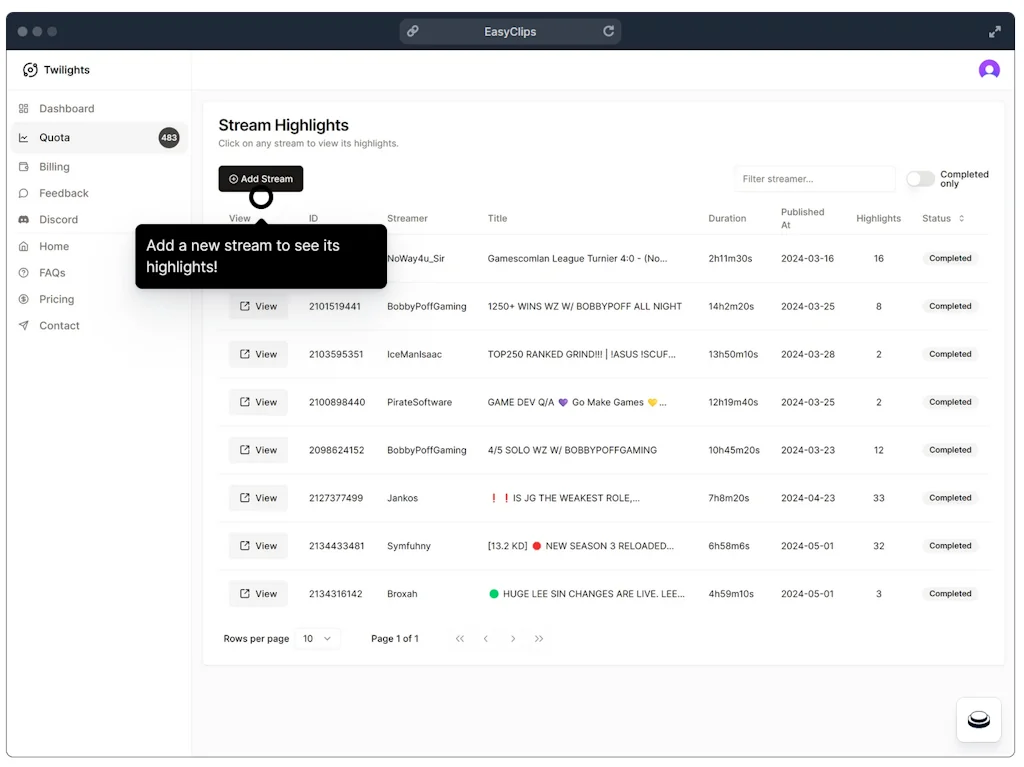 EasyClips screenshot 1 of 7