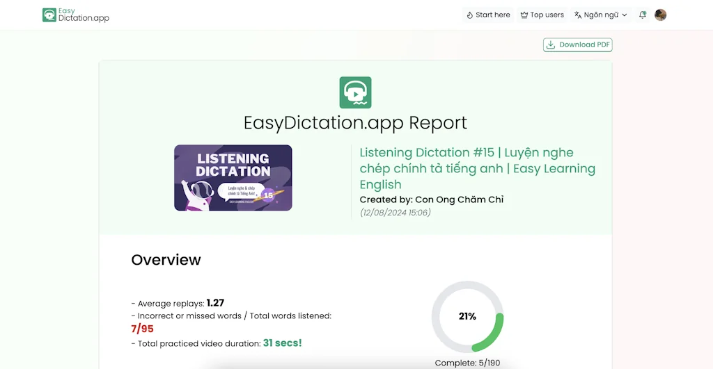 EasyDictation.app screenshot 6 of 7