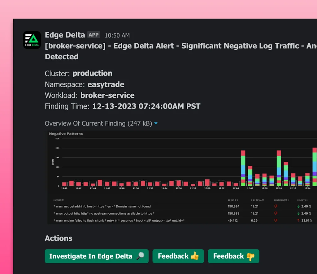 Edge Delta screenshot 4 of 6