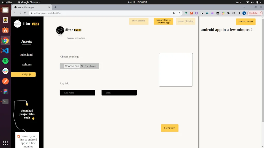 EditorGapp v1.0.0 screenshot 4 of 6