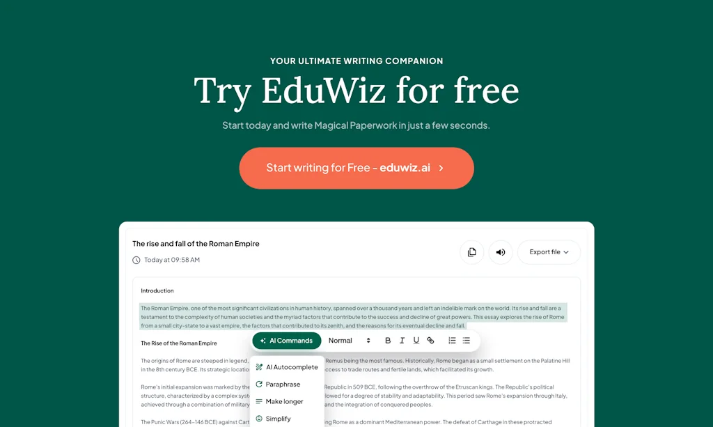 EduWiz.AI screenshot 5 of 6
