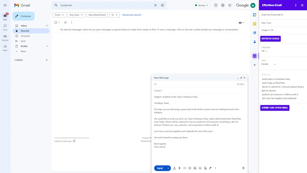 EffortlessEmail screenshot 2 of 5