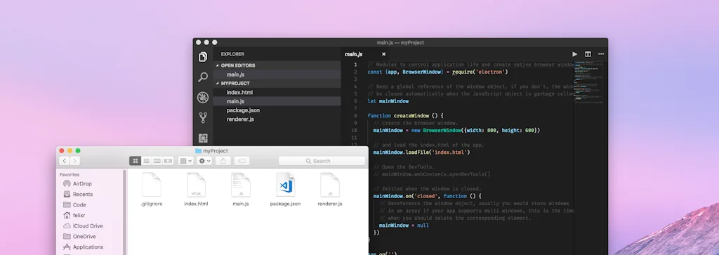 Electron Fiddle screenshot 2 of 5