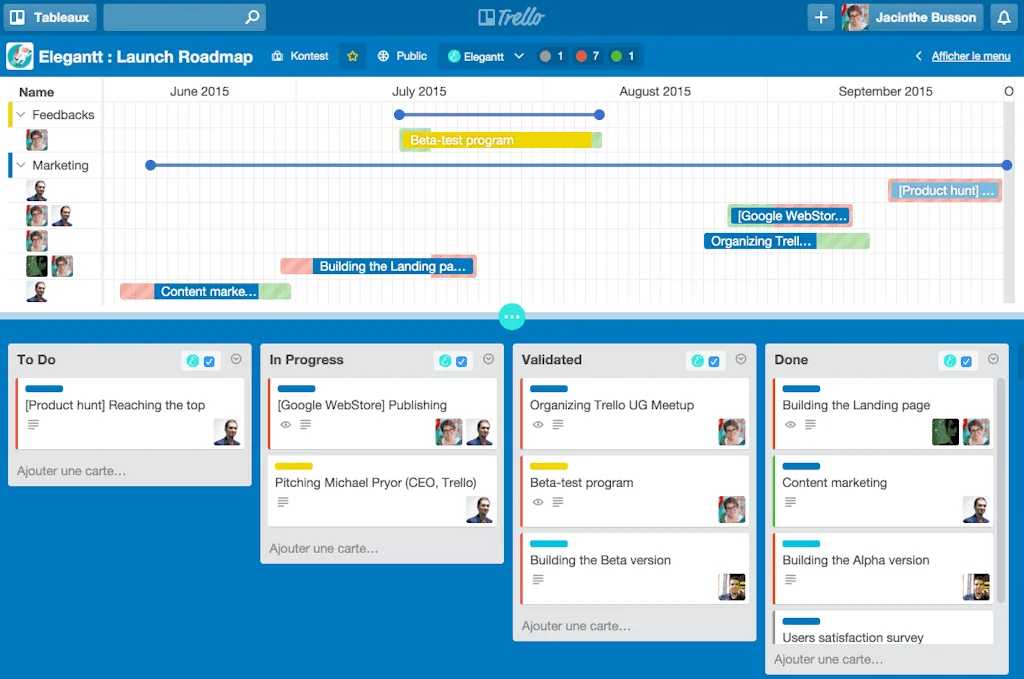 Elegantt for Trello screenshot 3 of 3