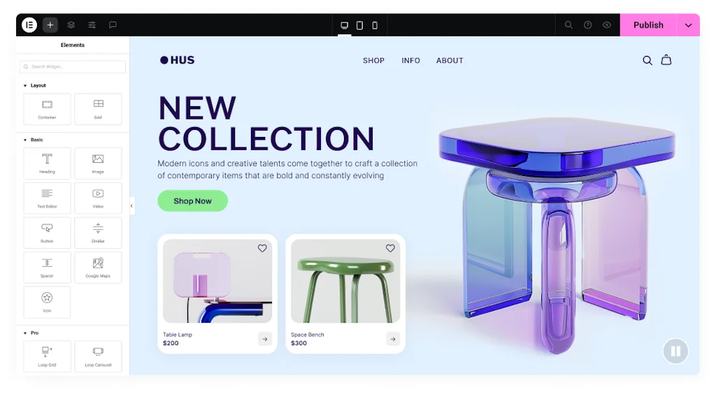 Elementor screenshot 3 of 3