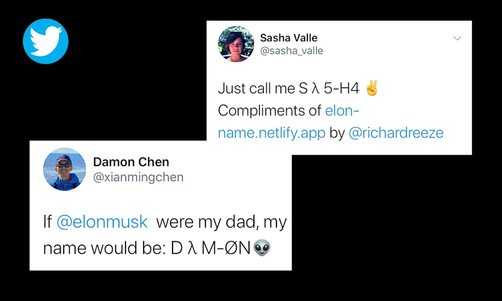 Elon Musk name generator screenshot 4 of 5